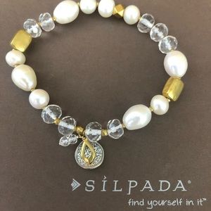 Silpada ‘Down to Earth’ stretch bracelet